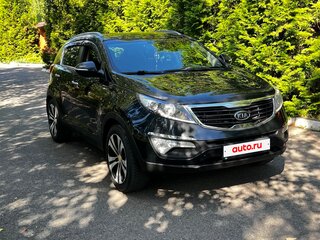 2011 Kia Sportage III, чёрный, 1350000 рублей, вид 3