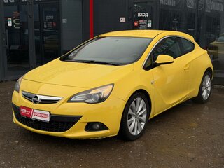 2013 Opel Astra GTC J Рестайлинг, жёлтый, 780000 рублей, вид 5