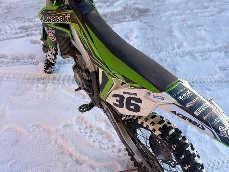2020 Kawasaki KX 450, зелёный, 460000 рублей, вид 1