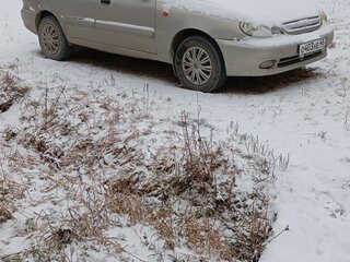 2007 Chevrolet Lanos I, серебристый, 100000 рублей, вид 3