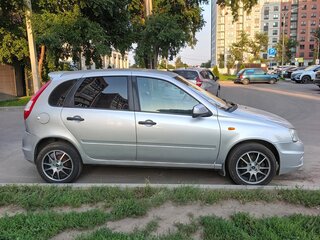 2012 Lada (ВАЗ) Kalina I, серебристый, 360000 рублей, вид 3