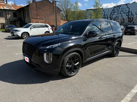 2022 Hyundai Palisade I, чёрный, 4750000 рублей, вид 2