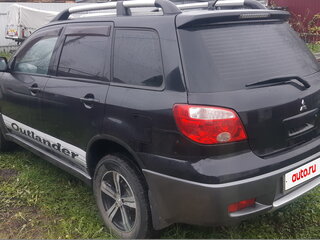 2007 Mitsubishi Outlander I, чёрный, 650000 рублей, вид 5