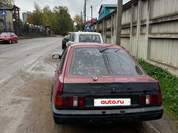 1984 Ford Sierra I, красный - вид 7