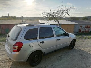 2014 Lada (ВАЗ) Kalina II, серебристый, 420000 рублей, вид 4