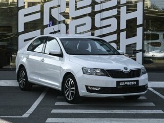 2019 Skoda Rapid I Рестайлинг, белый, 889000 рублей, вид 1