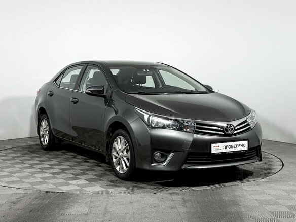 2014 Toyota Corolla XI (E160, E170, E180), серый - вид 2
