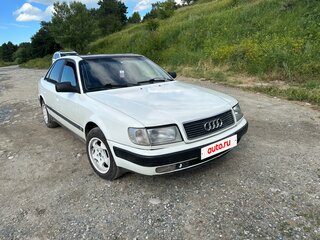 1991 Audi 100 IV (C4), белый, 260000 рублей, вид 3