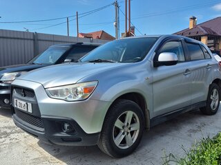 2012 Mitsubishi ASX I, серебристый, 880000 рублей, вид 1