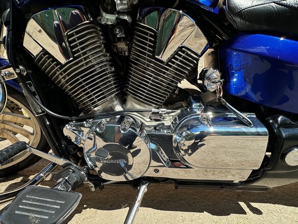 2005 Honda VTX 1300, синий, 707000 рублей - вид 14