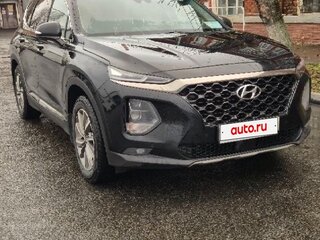 2020 Hyundai Santa Fe IV, чёрный, 2800000 рублей, вид 1
