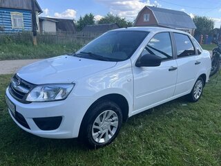 2018 Lada (ВАЗ) Granta I, белый, 450000 рублей, вид 4
