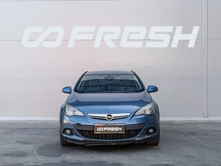 2013 Opel Astra GTC J Рестайлинг, голубой, 755000 рублей, вид 3