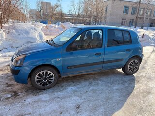 2003 Renault Clio II Рестайлинг 2, синий, 299000 рублей, вид 4