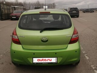 2010 Hyundai i20 I, зелёный, 590000 рублей, вид 3