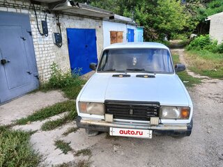 1998 Lada (ВАЗ) 2107, белый, 70000 рублей, вид 1