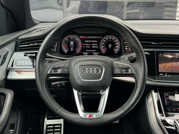 2020 Audi Q8 50 TDI I (4M), белый, 7990000 рублей - вид 14