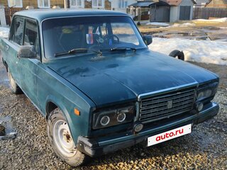 2005 Lada (ВАЗ) 2107, синий, 100000 рублей, вид 3