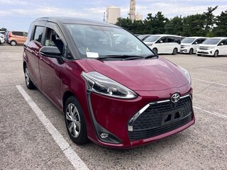 2022 Toyota Sienta II Рестайлинг, пурпурный, 967010 рублей, вид 2