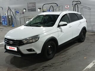 2017 Lada (ВАЗ) Vesta SW Cross I, белый, 610000 рублей, вид 3
