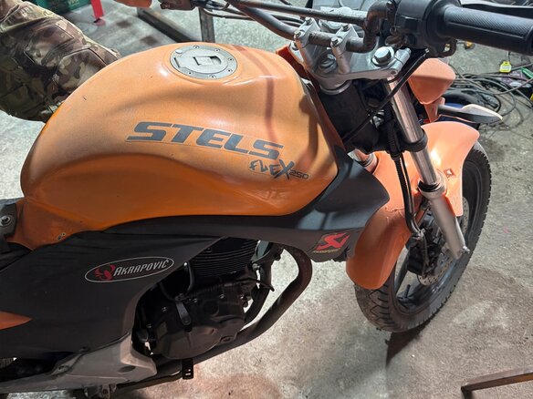 2021 Stels Flex 250, оранжевый, 55000 рублей