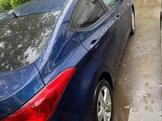 2012 Hyundai Elantra V (MD), синий, 820000 рублей, вид 4