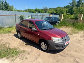 2017 Lada (ВАЗ) Granta I, красный, 250000 рублей, вид 3