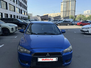 2008 Mitsubishi Lancer X, синий, 485000 рублей, вид 2