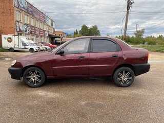 2008 Chevrolet Lanos I, пурпурный, 100000 рублей, вид 5