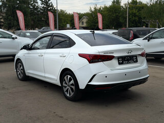 2021 Hyundai Solaris II Рестайлинг, белый, 1453000 рублей, вид 5
