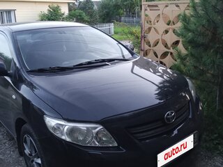 2008 Toyota Corolla X (E140, E150), чёрный, 890000 рублей, вид 1
