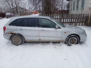 2002 Mazda 323 VI (BJ) Рестайлинг, серебристый, 30000 рублей, вид 3