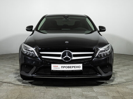 2018 Mercedes-Benz C-Класс 180 IV (W205) Рестайлинг, чёрный, 1949585 рублей, вид 2