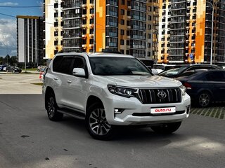 2018 Toyota Land Cruiser Prado 150 Series Рестайлинг 2, белый, 4700000 рублей, вид 5