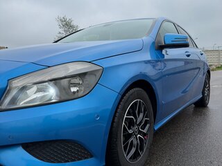 2015 Mercedes-Benz A-Класс 180 III (W176), голубой, 1500000 рублей, вид 5