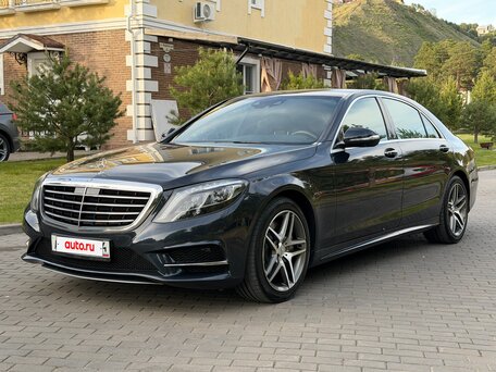 2014 Mercedes-Benz S-Класс 400 Long VI (W222, C217), чёрный, 3700000 рублей, вид 1