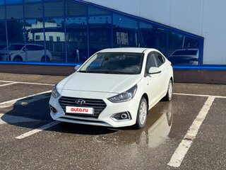 2017 Hyundai Solaris II, белый, 1050000 рублей, вид 1