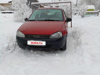 2006 Lada (ВАЗ) Kalina I, красный, 130000 рублей, вид 4