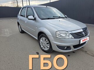 2011 Renault Logan I Рестайлинг, серебристый, 550000 рублей, вид 1