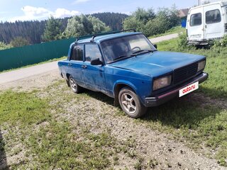 2002 Lada (ВАЗ) 2107, синий, 110000 рублей, вид 2