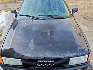 1988 Audi 80 IV (B3), чёрный, 99999 рублей, вид 1