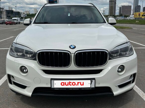 2014 BMW X5 25d III (F15), белый, 2950000 рублей - вид 1