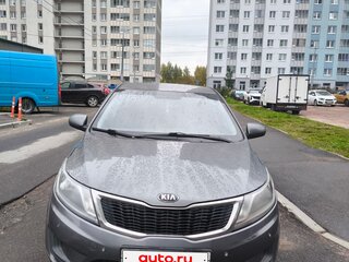 2013 Kia Rio III, серый, 610000 рублей, вид 2