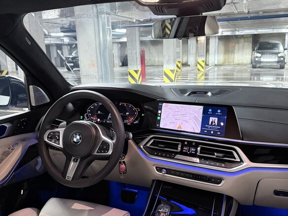 2020 BMW X7 30d I (G07), белый, 6490000 рублей - вид 8