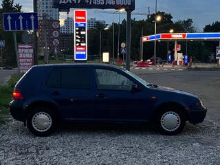 1999 Volkswagen Golf IV, синий, 235000 рублей, вид 4