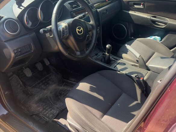2007 Mazda 3 I (BK) Рестайлинг, пурпурный, 450000 рублей - вид 5