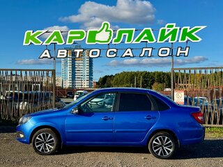 2020 Lada (ВАЗ) Granta I Рестайлинг, синий, 599000 рублей, вид 3