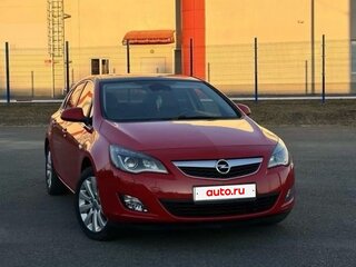 2010 Opel Astra J, красный, 790000 рублей, вид 3