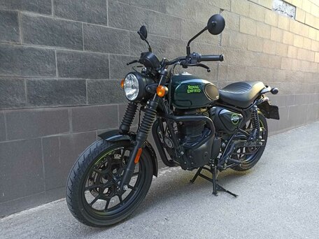 2024 Royal Enfield Hunter, зелёный, 330000 рублей, вид 3
