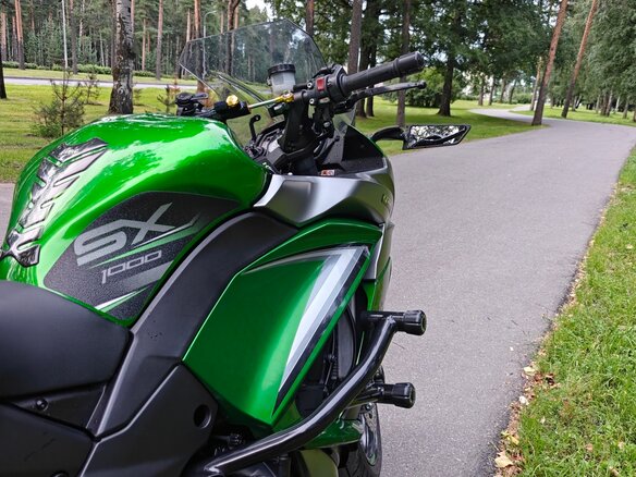 2019 Kawasaki Z 1000SX, зелёный, 980000 рублей - вид 6